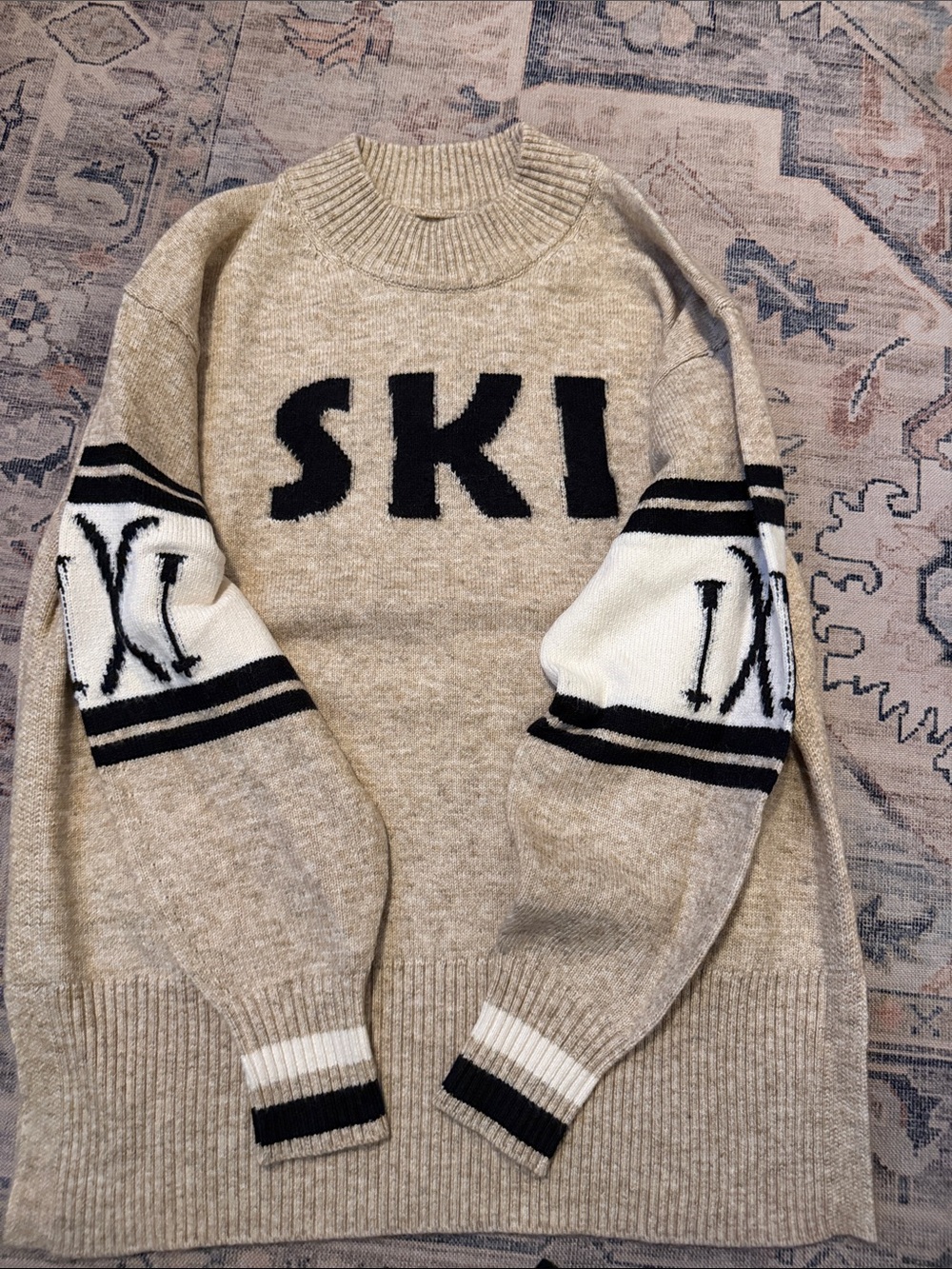 Lou & Grey super soft Ski sweater NWT Size small
